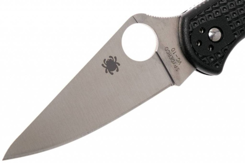 Складной нож Spyderco Delica 4 Flat Ground - 11FPBK фото 19