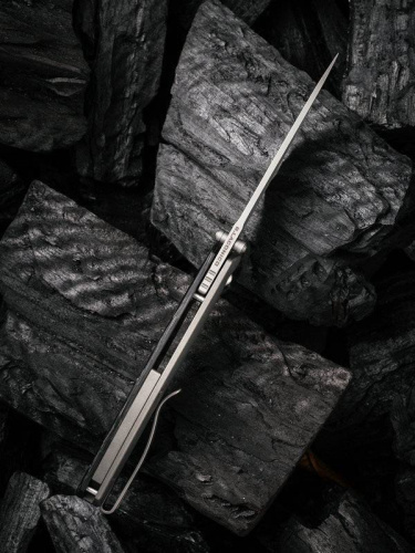 Складной нож WE Knife Esprit Marble Carbon фото 4
