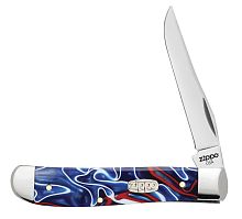  нож перочинный ZIPPO Patriotic Kirinite Smooth Mini Trapper