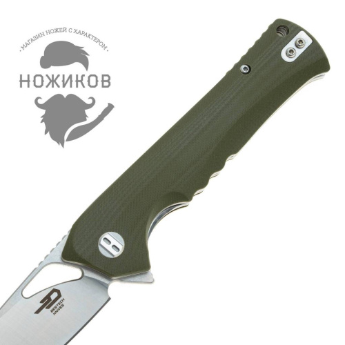 Складной нож Bestech Knives MUSKIE хаки фото 3