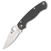  нож складной Para Military 2  Dark Grey Maxamet Spyderco