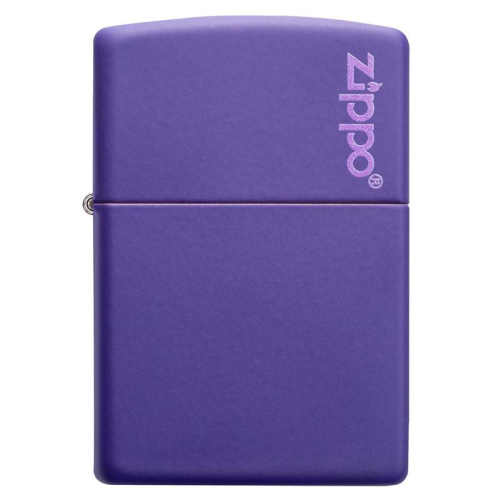 499 ZIPPO ЗажигалкаLogo Classic с покрытием Purple Matte фото 2