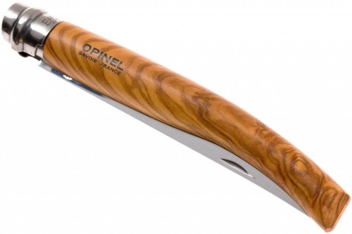 504 Opinel №12 VRI Folding Slim Olivewood фото 8
