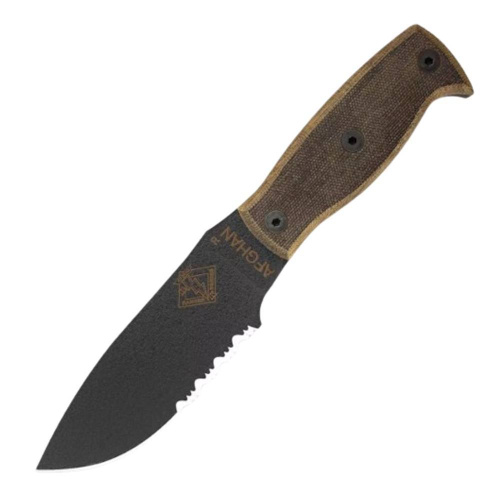 2011 Ontario Нож с фиксированным клинком Ontario "Afhgan - Black Micarta"